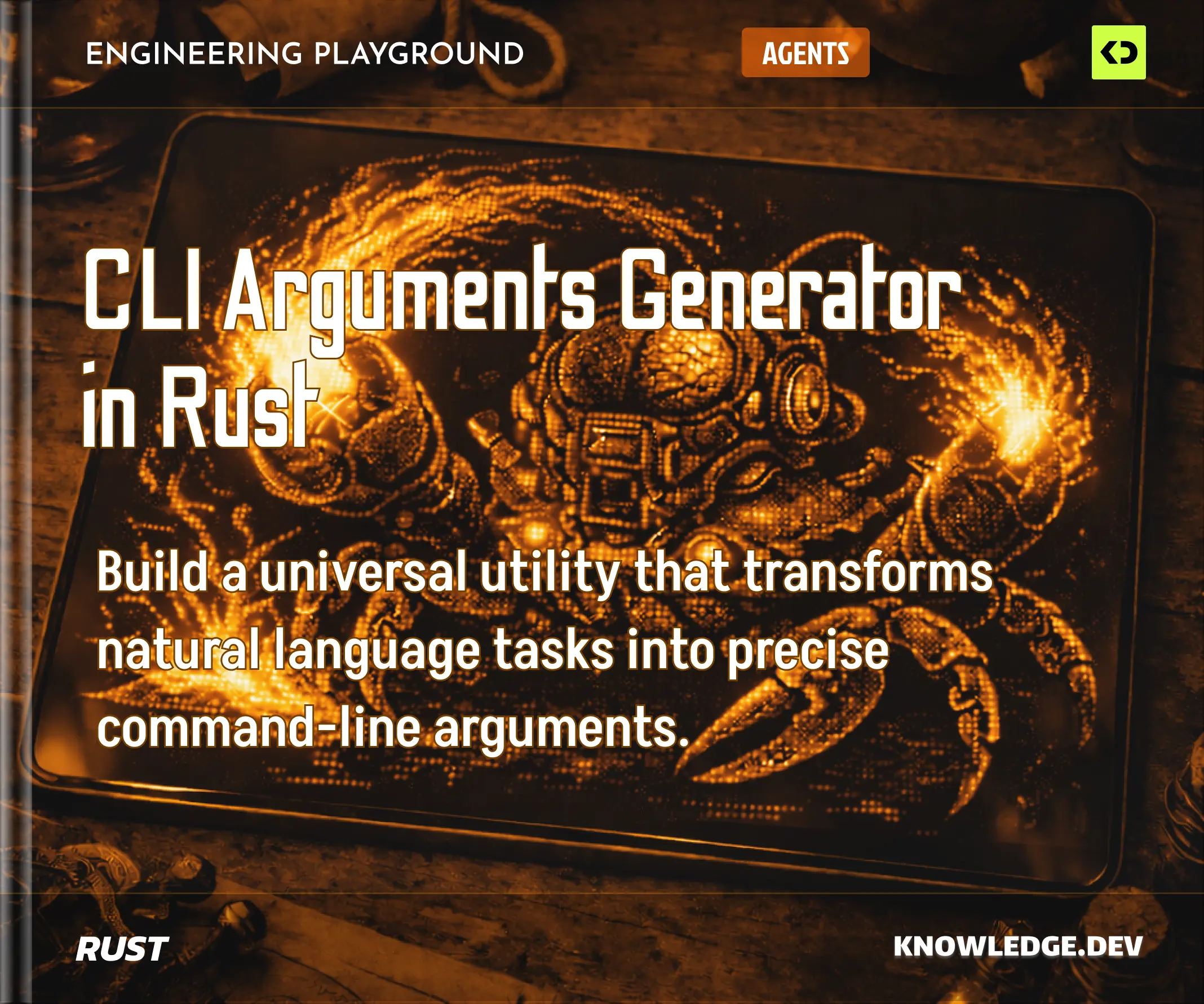 CLI Arguments Generator in Rust cover