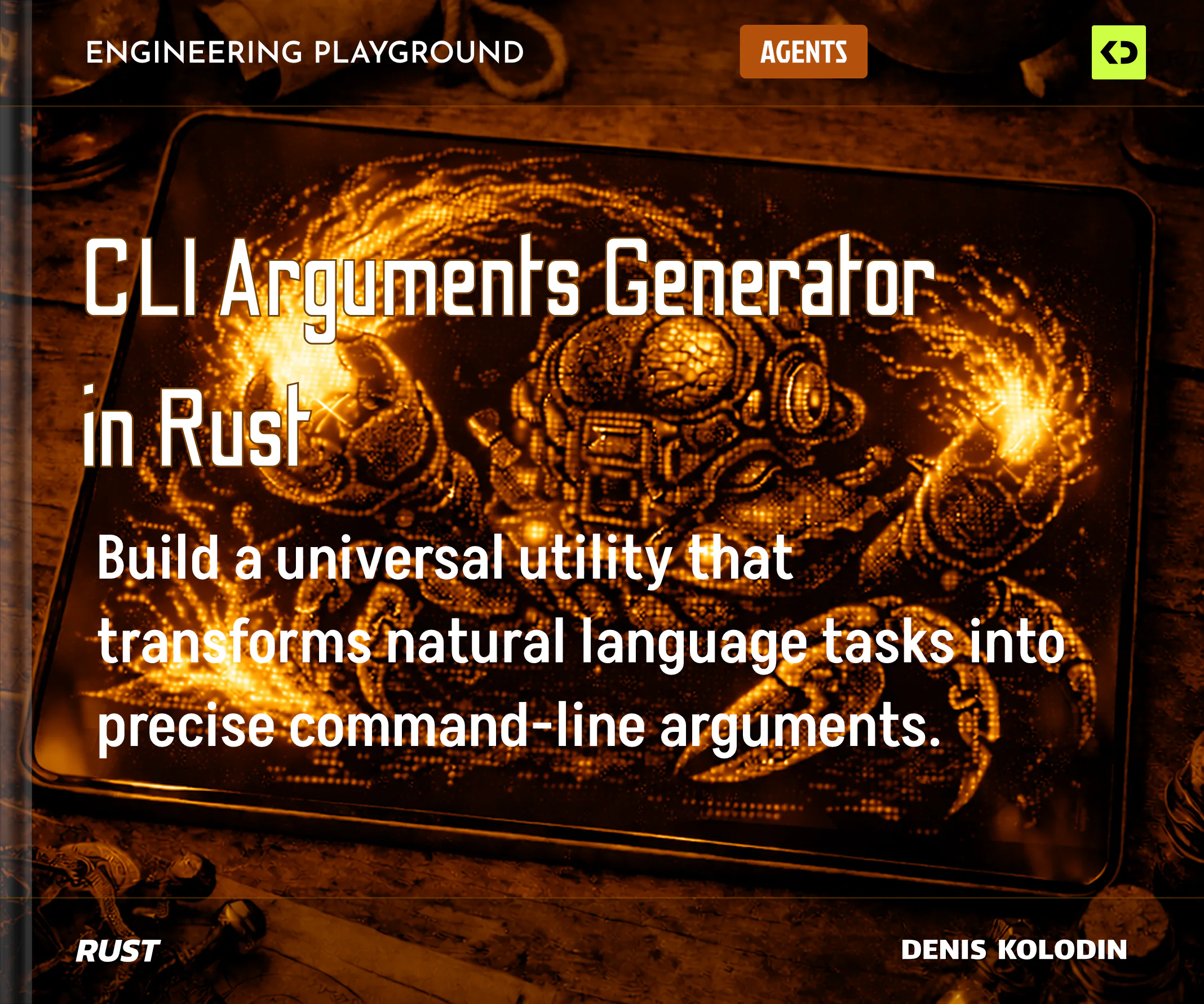 CLI Arguments Generator in Rust cover