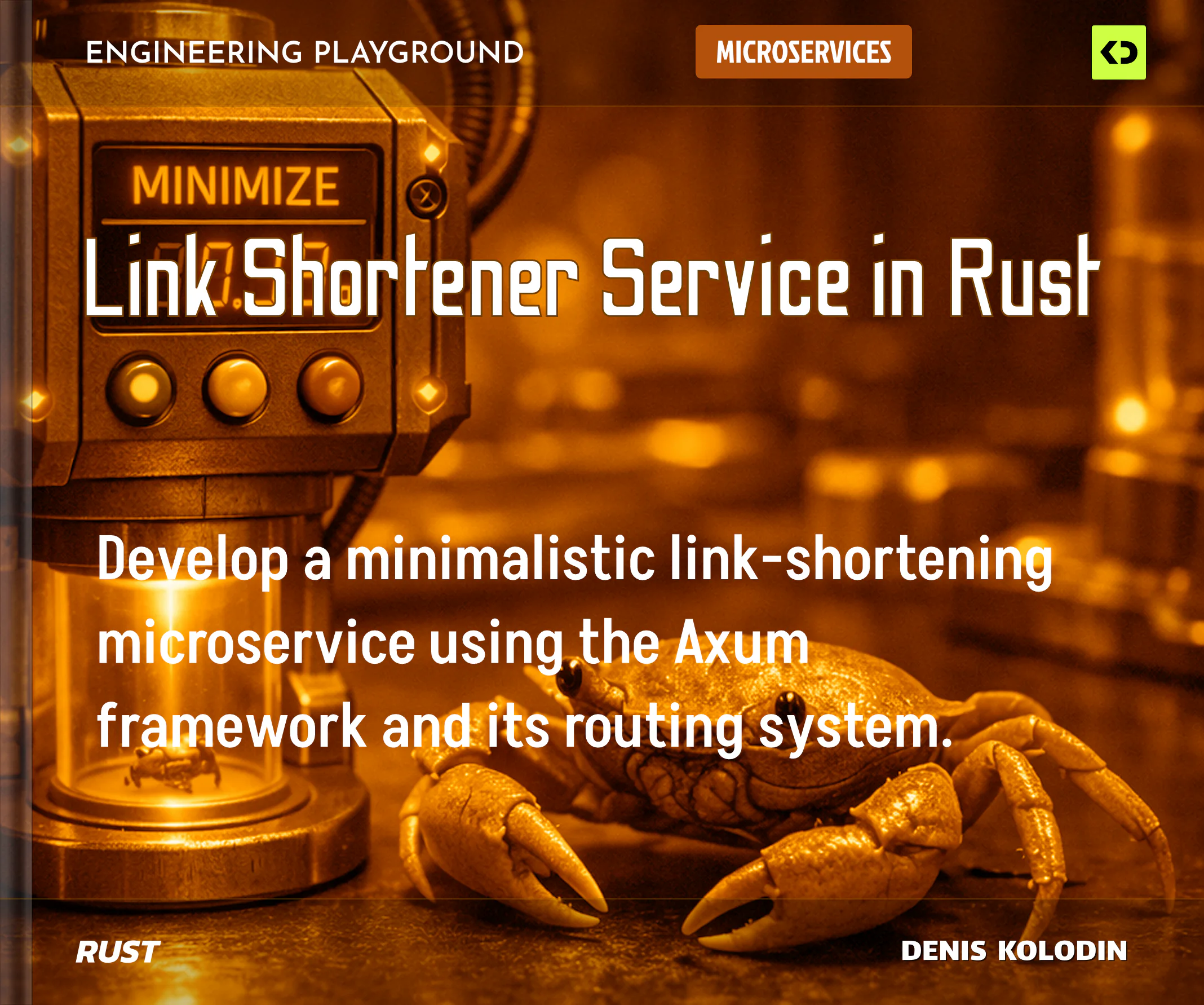 Link Shortener Service in Rust cover